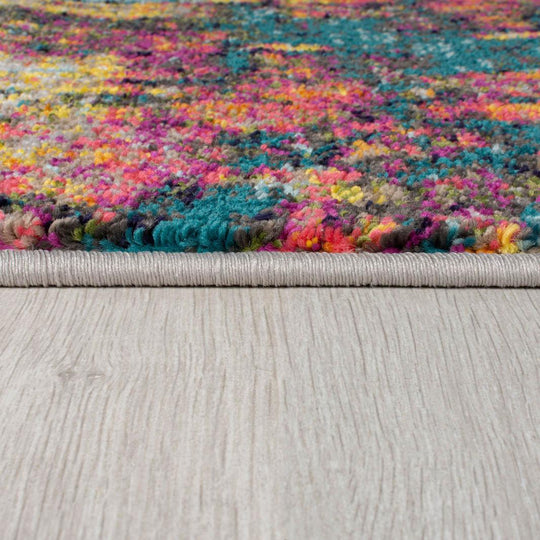 Tapis de couloir Abstraction Multicolore 66x230cm