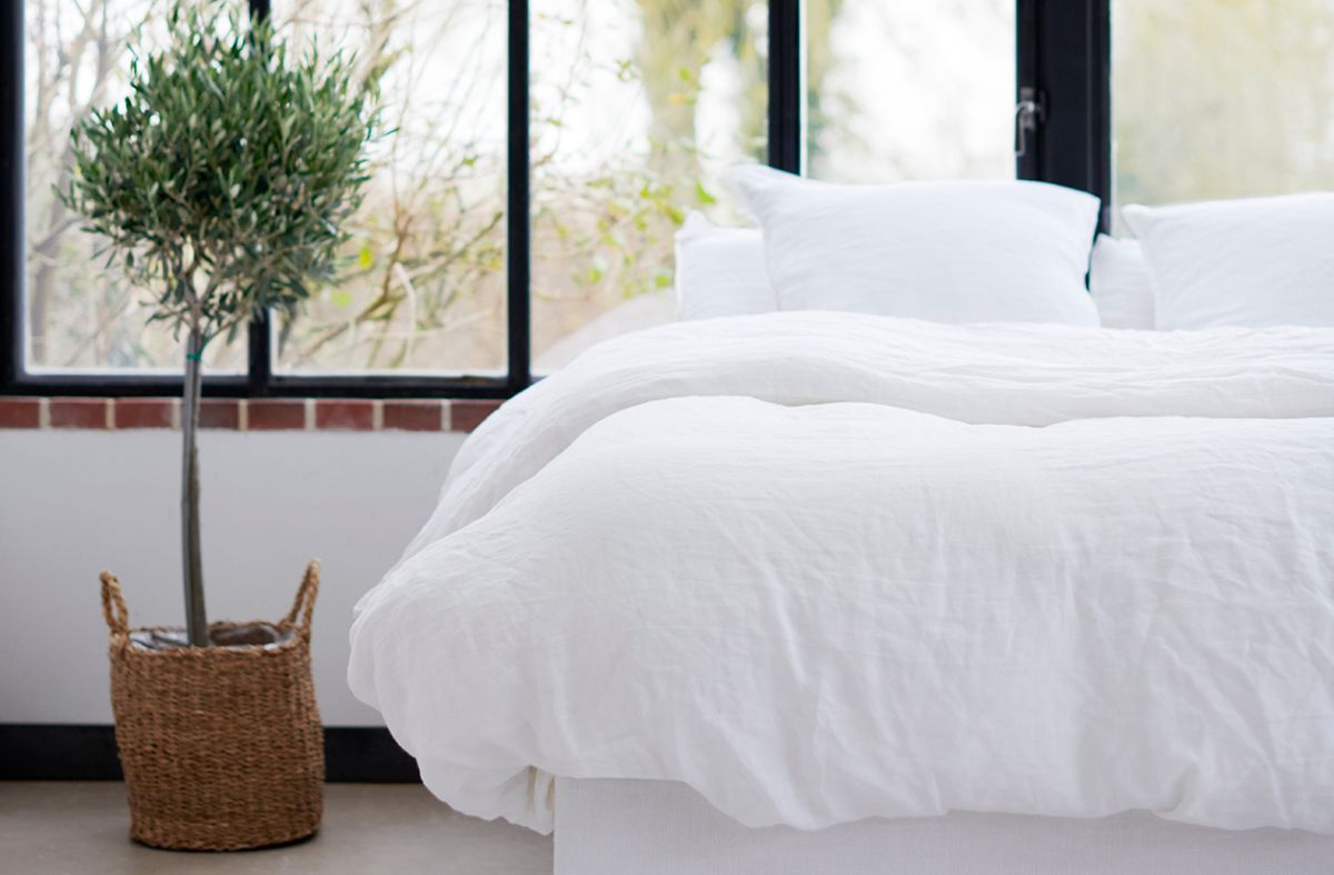 Housse de couette 100% lin français