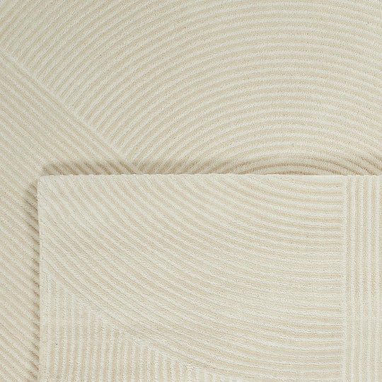 Tapis Bianca graphique crème 120x160cm
