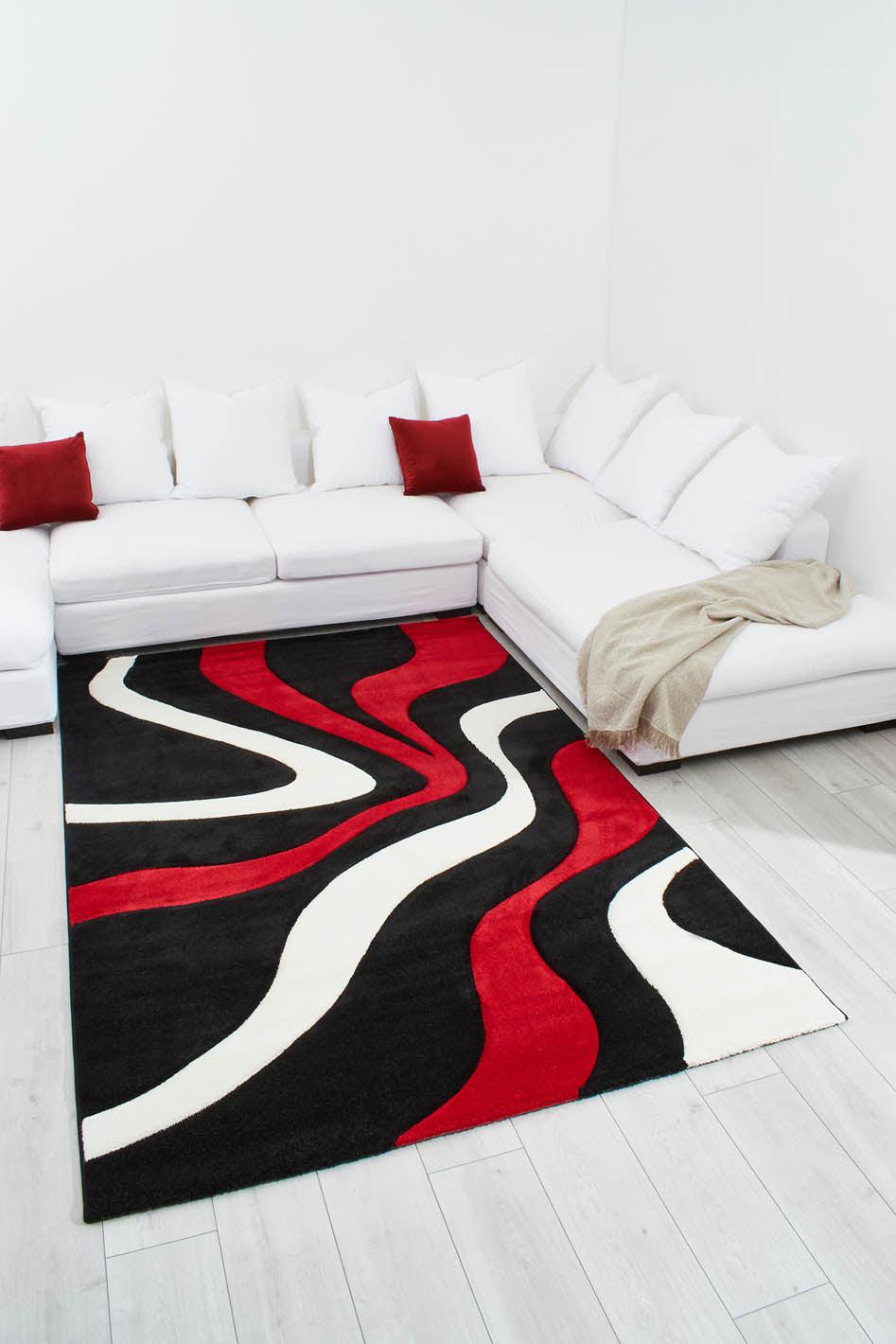 Tapis Diamond Rouge