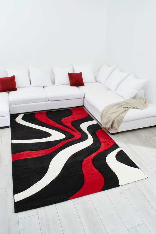 Tapis Diamond Rouge