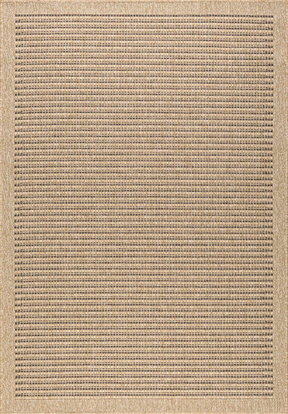 Tapis aspect Jute marron 160x230cm