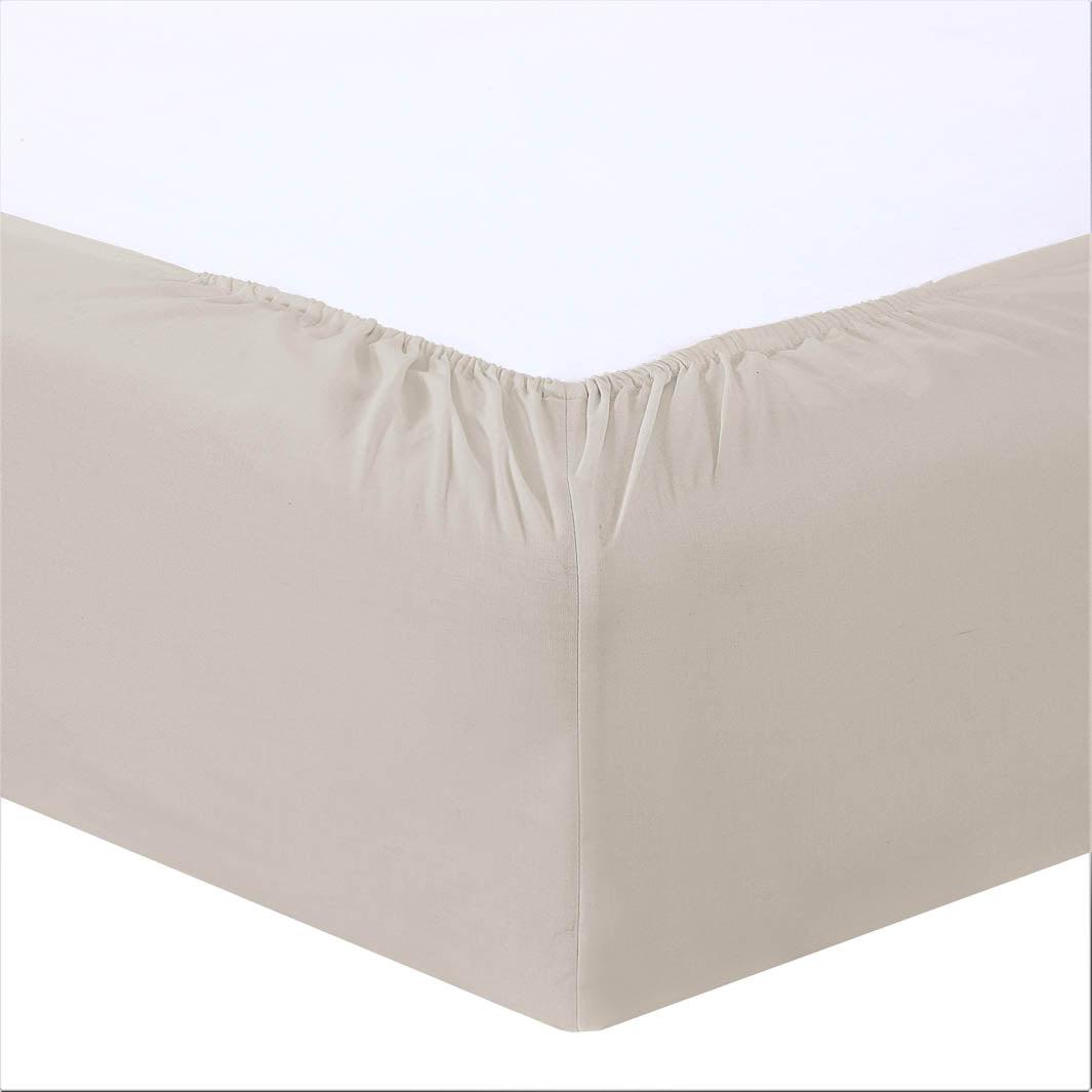 Drap housse 100% coton